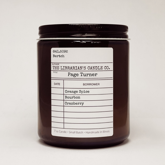 Page Turner Best Selling Literary Candle