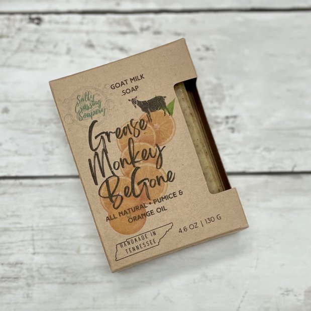 Grease Monkey Soap Bar with Pumice