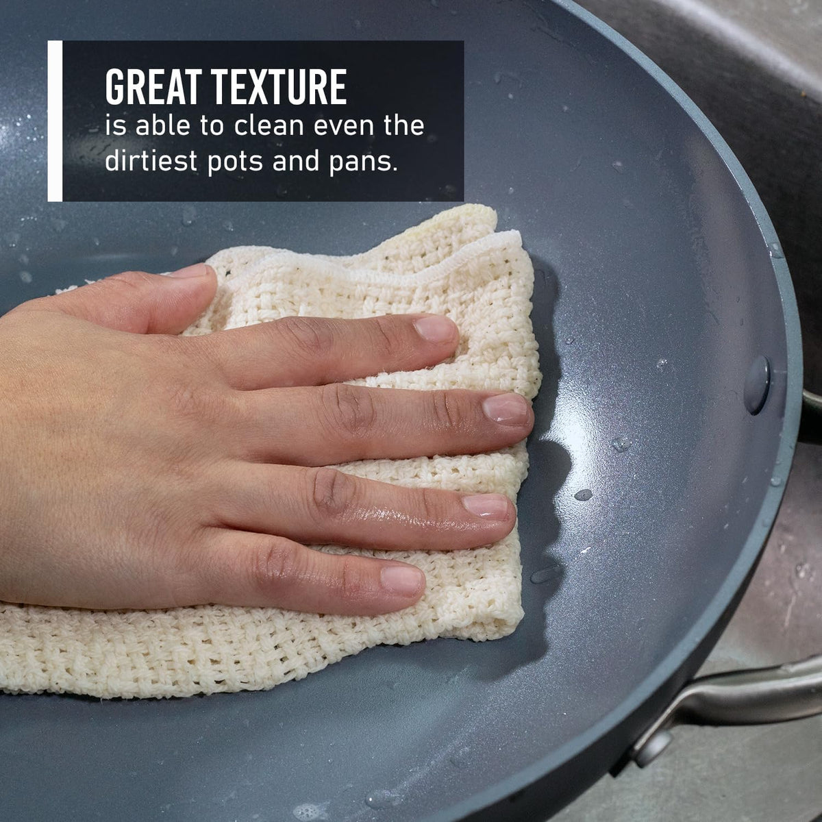 100% Cotton Dishcloths 11" x 11"