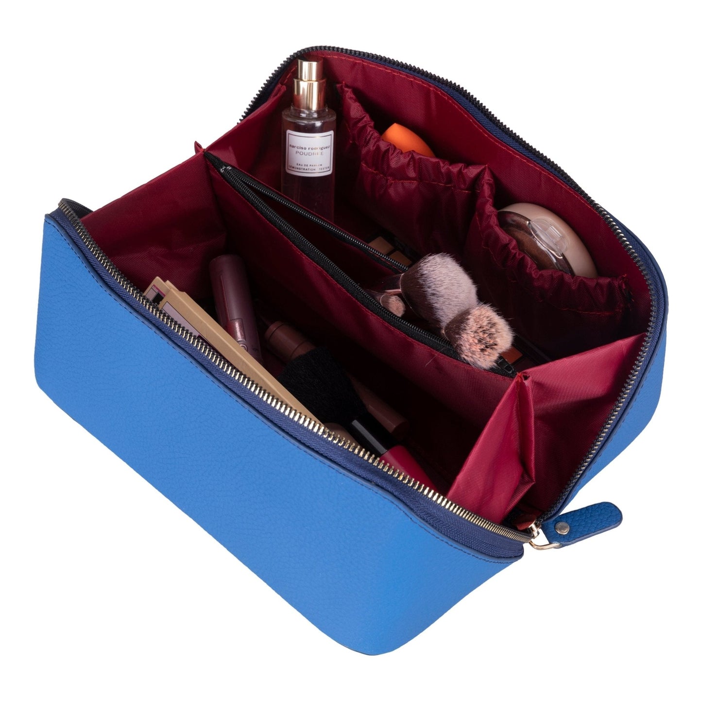 Haines Leather Cosmetic Bag – Stylish & Durable Makeup Bag for Travel