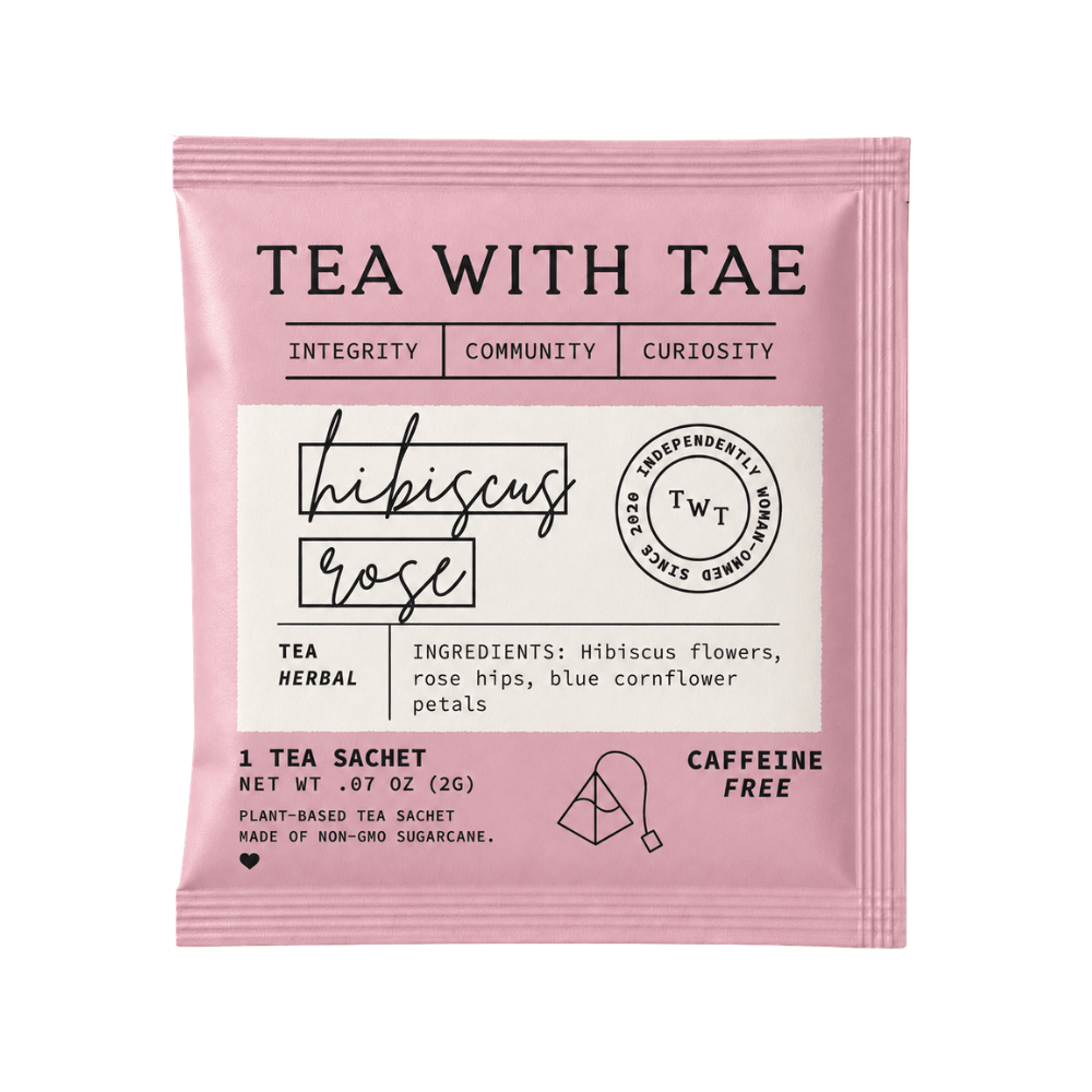 Hibiscus Rose 50 ct. Overwrap Bag