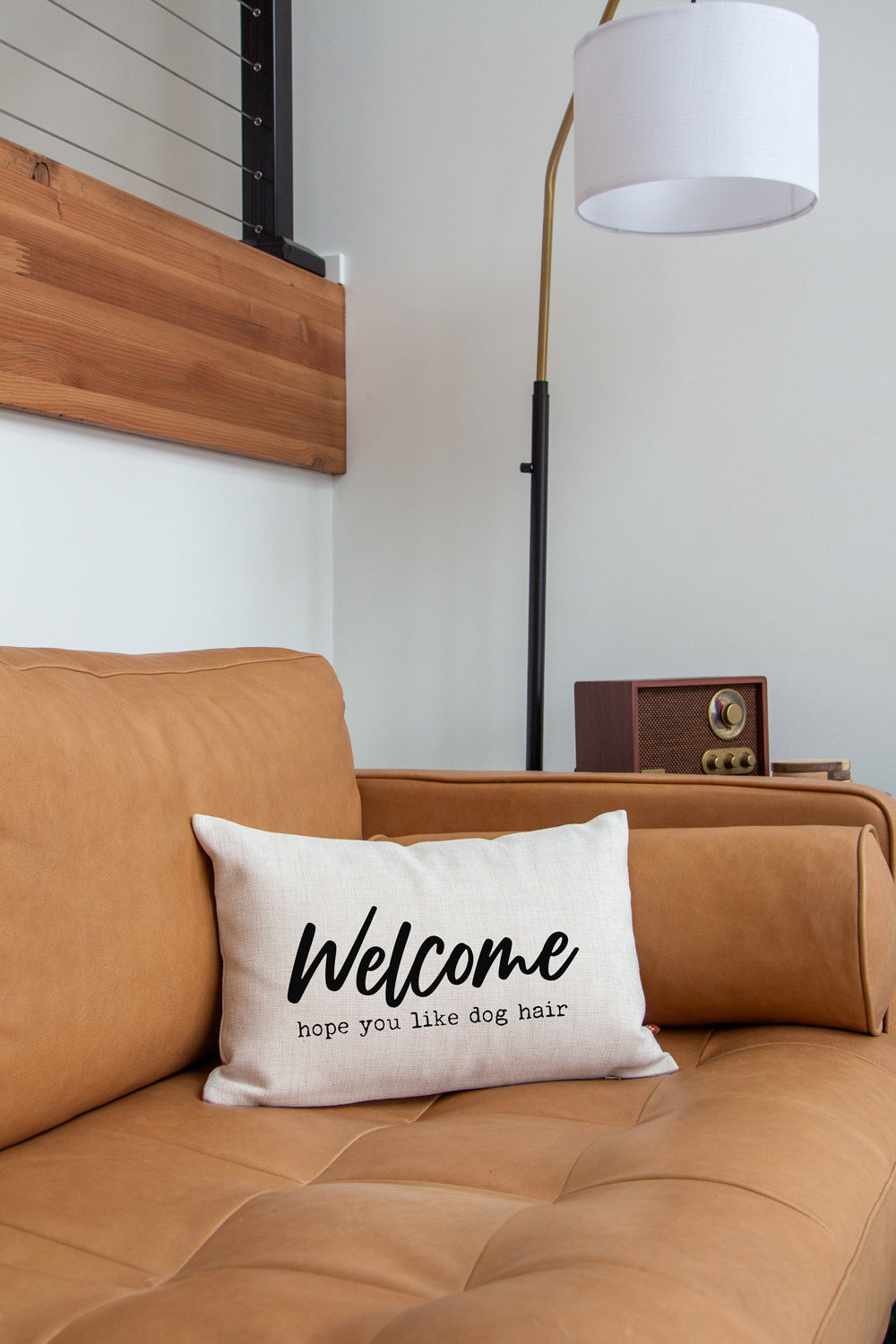 Welcome Hope You Like Dog Hair Pillow