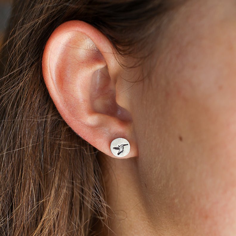 Hummingbird Stud Earrings
