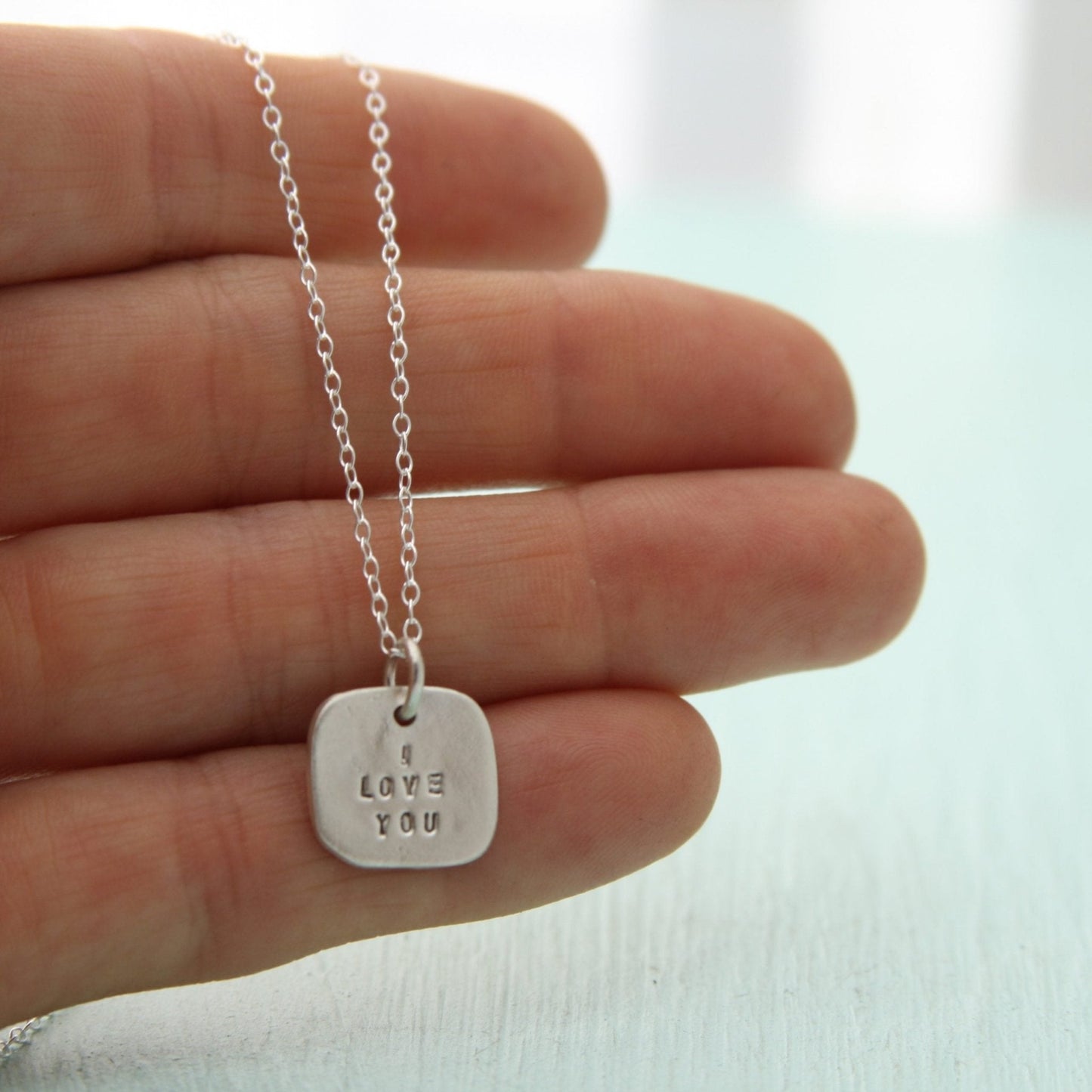 I love you - square quote