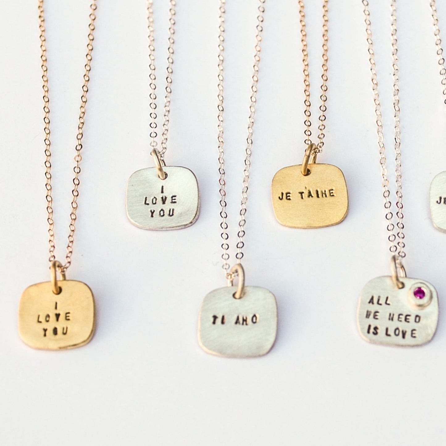I love you - square quote