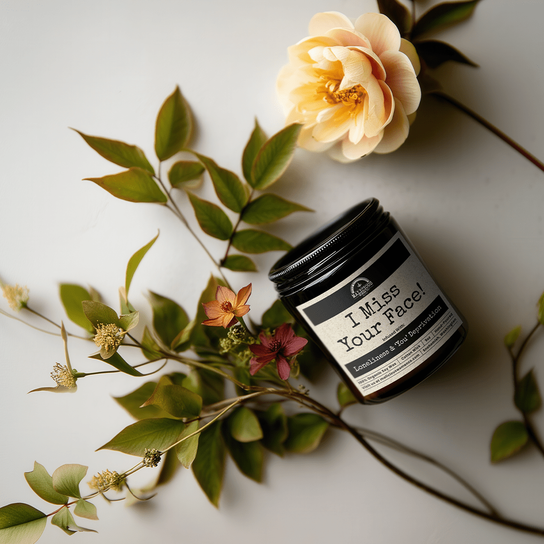 I Miss Your Face! | 9oz Bestie Candle | Malicious Women Co