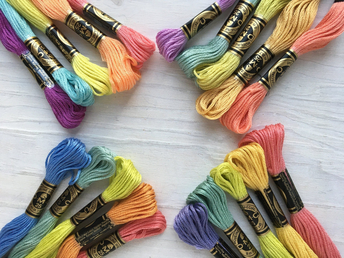 Hand Embroidery Start Up Supply Kit, floss, needles, scissors, hoop