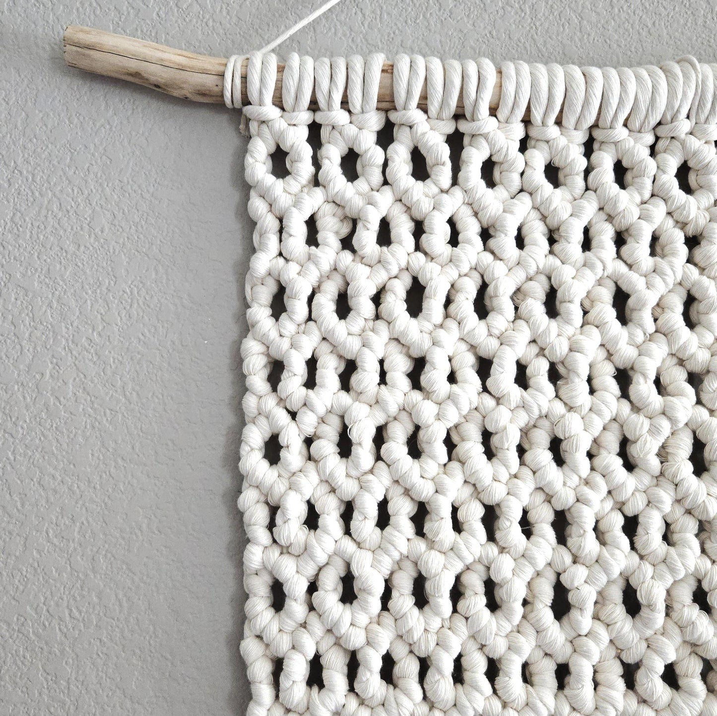 Extra large macrame wall hanging. Ready to ship.