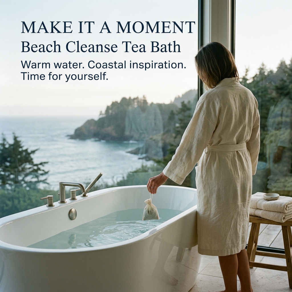 Beach Cleanse Tea Bath