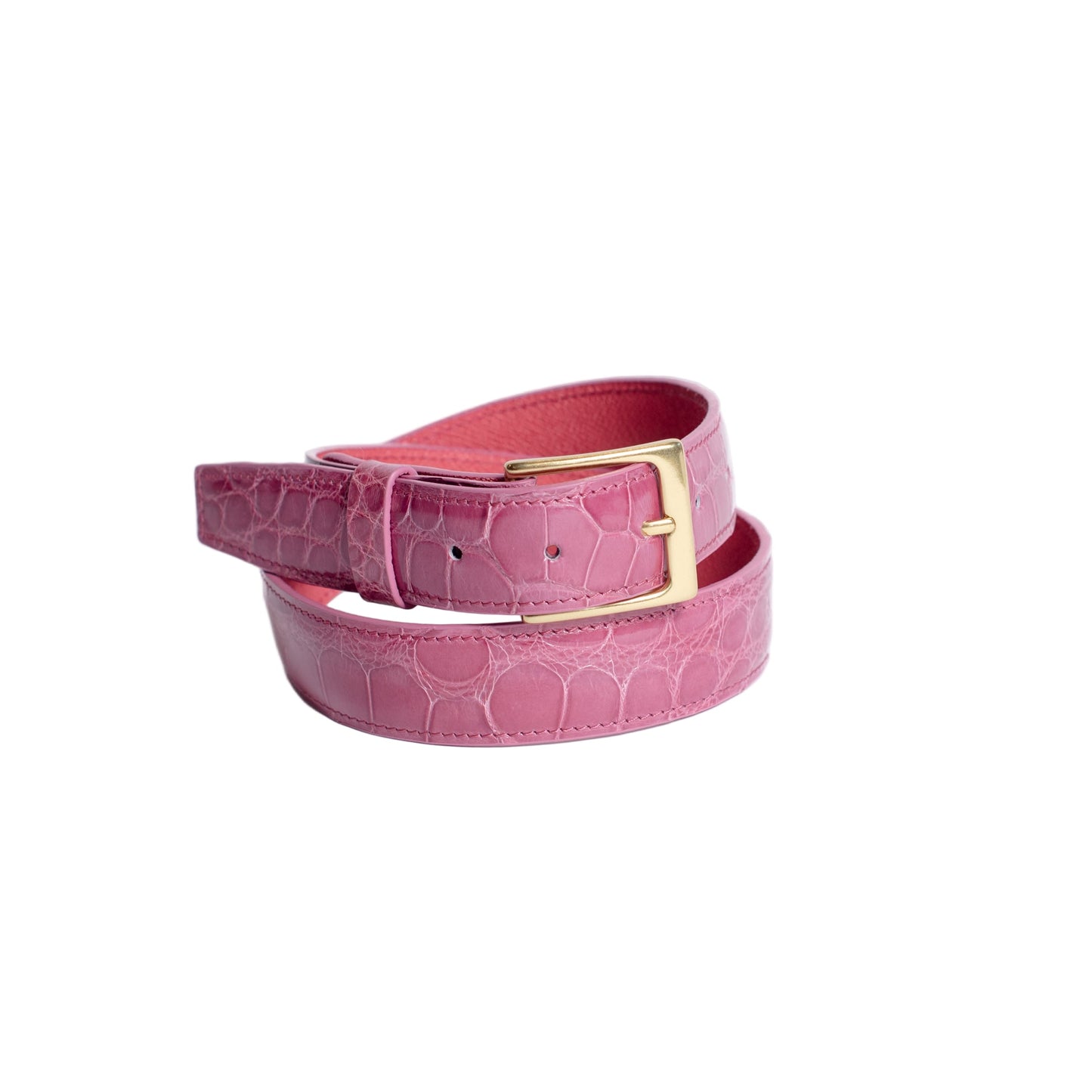 Full Skin Belt, Pink Glazed