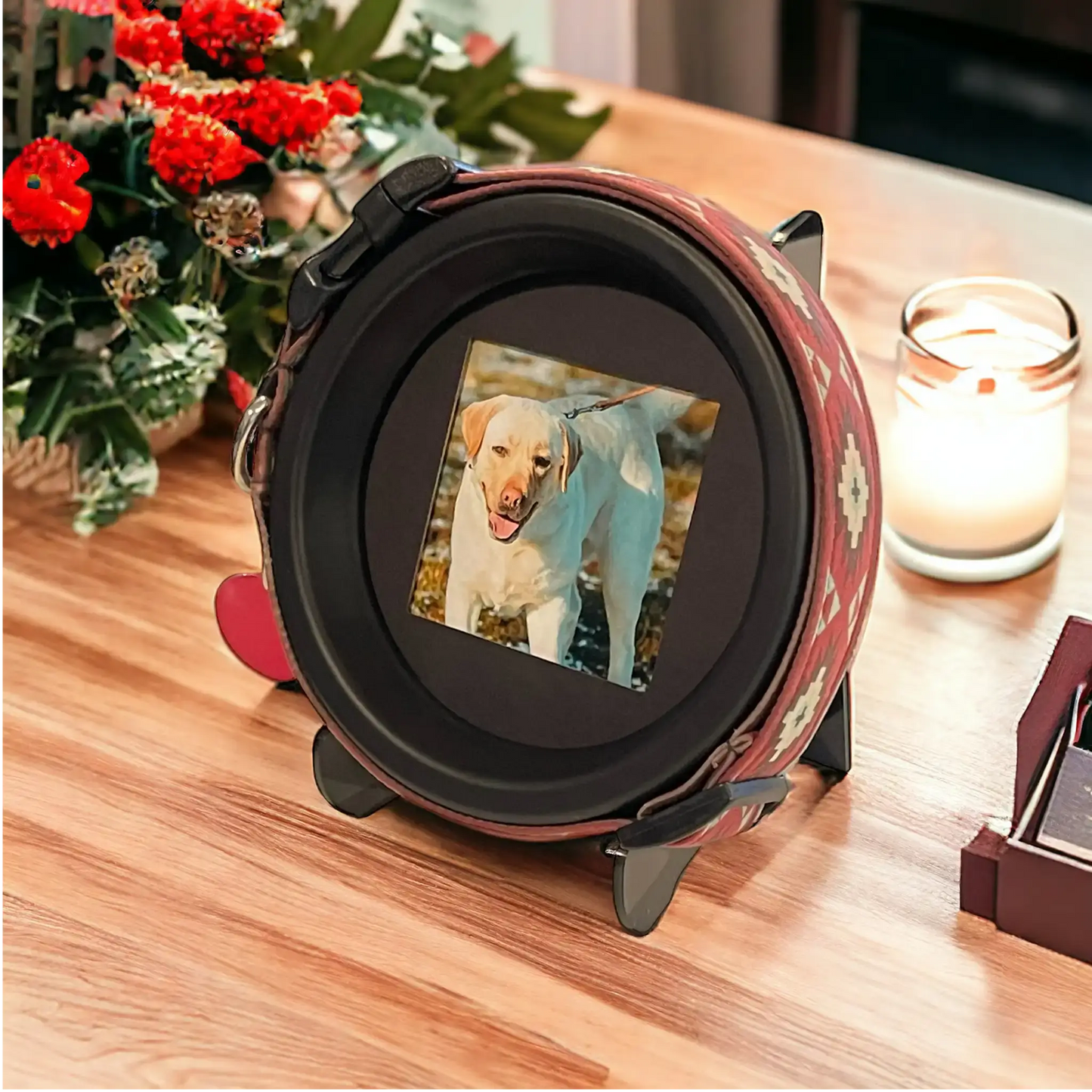 Large Dog Collar Frame and Stand Bundle | "The Labrador" Resin