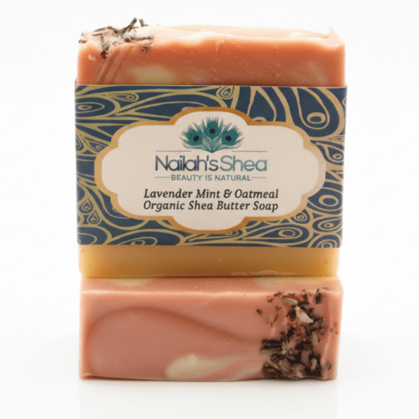 Lavender Mint & Oatmeal Shea Butter Soap