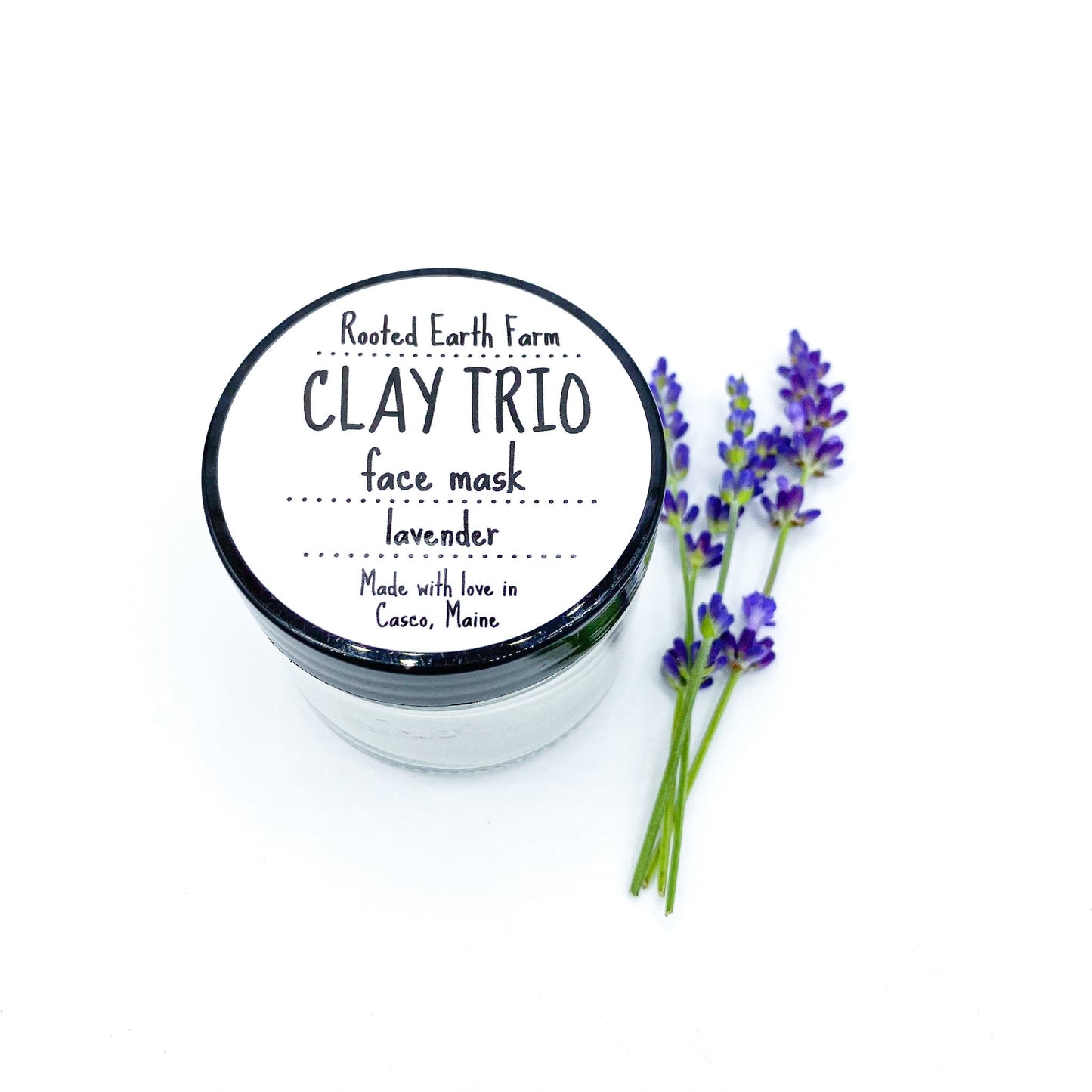 Lavender Clay Trio Face Mask