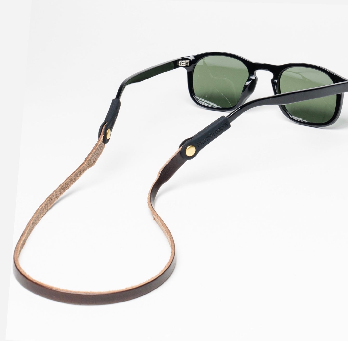 Extra-Slim Leather Sunglass Strap (Waxed Flywire)