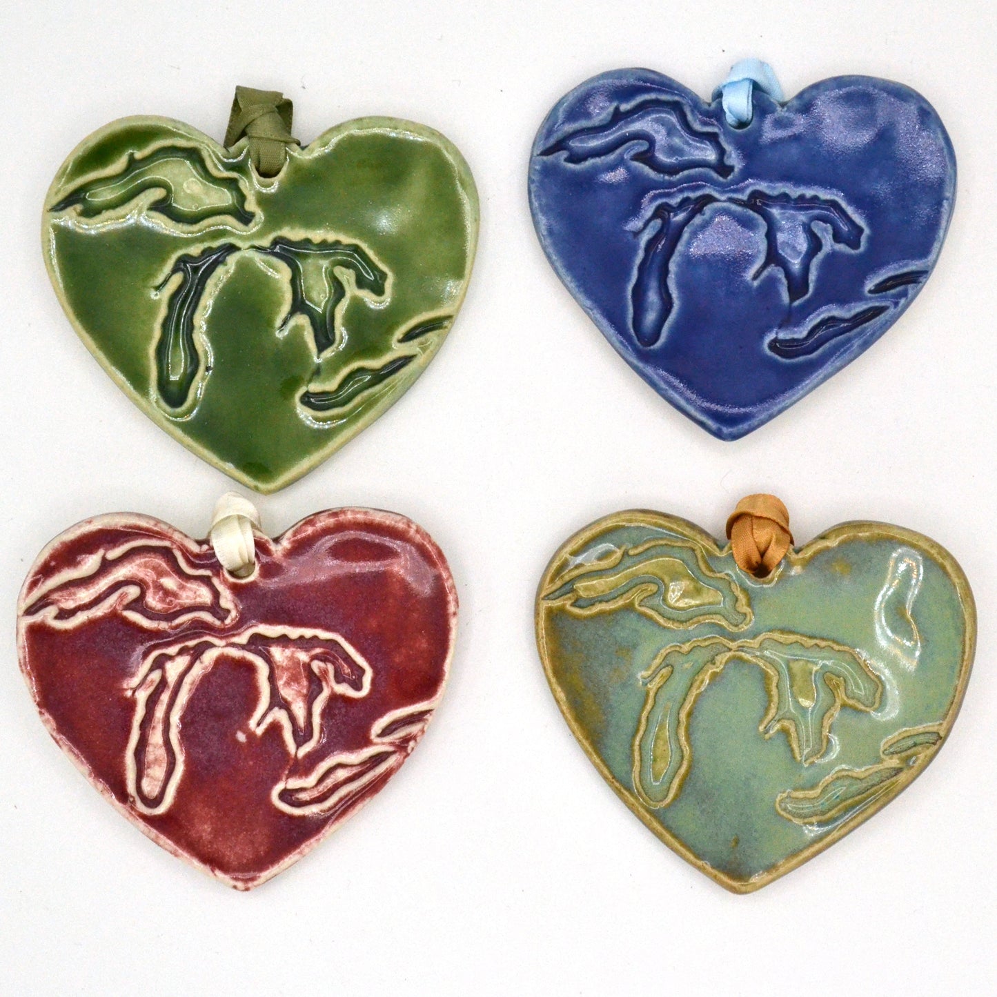 Heart of Michigan Ornament