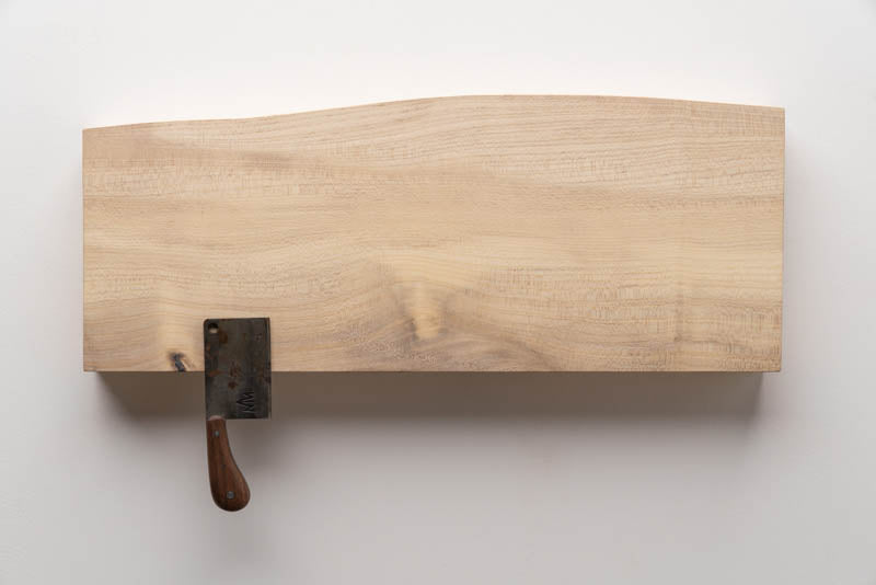 Magnetic Wooden Knife Holder