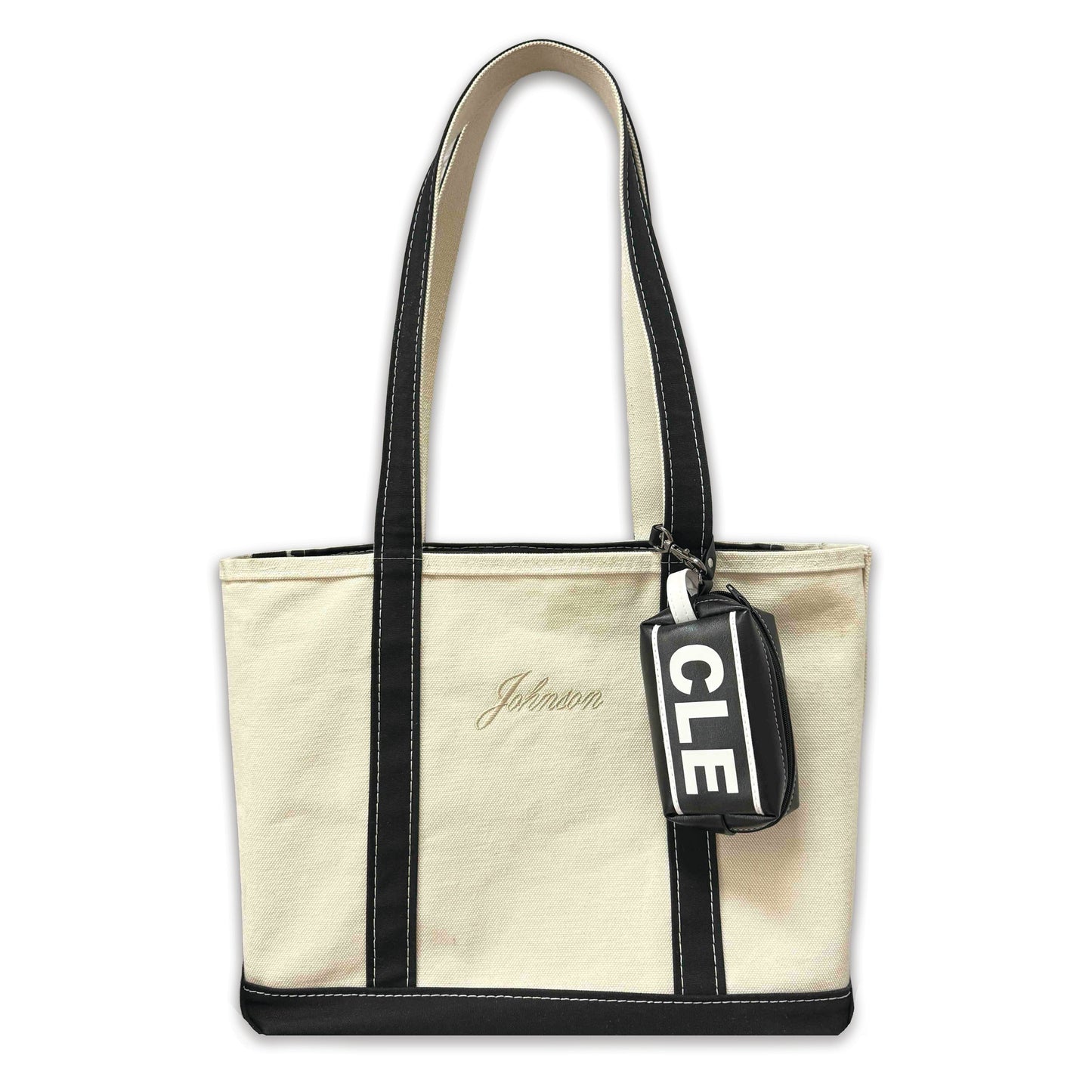 City Abbreviation Mini Bag Keychain Purse Charm