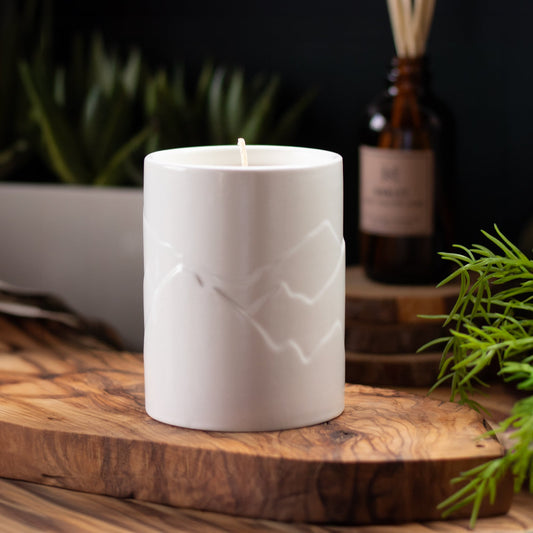 Lakeside 12 oz. Balsam + Feather Mountain Candle