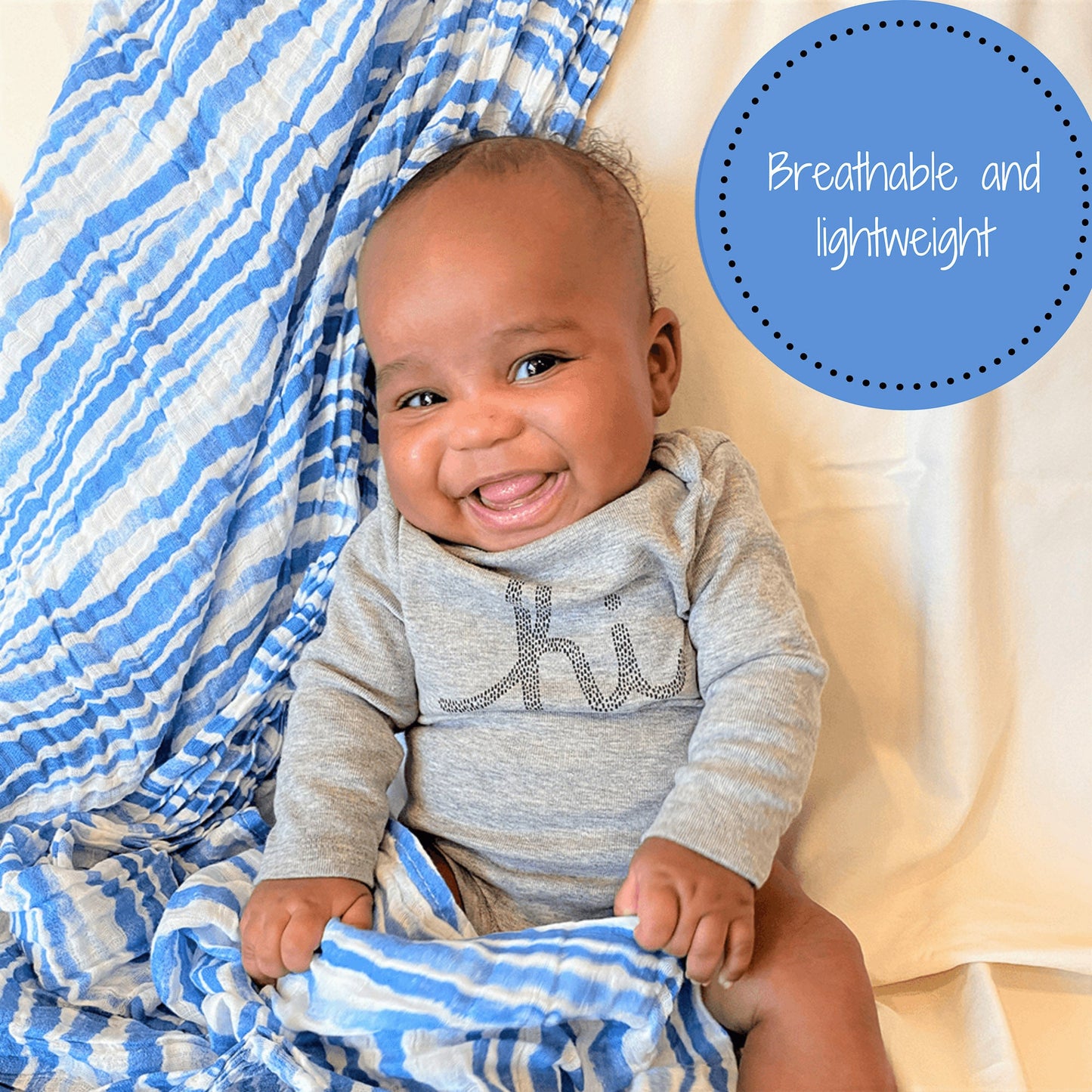 Waving At You Swaddle Blanket