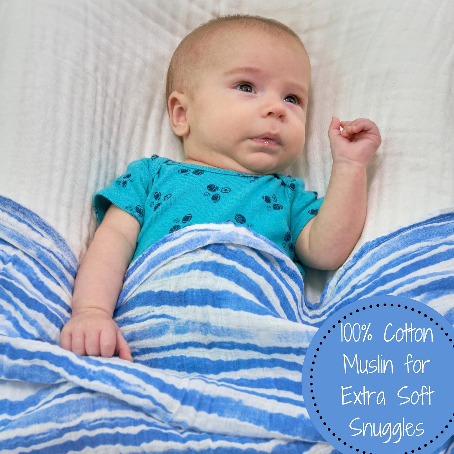 Waving At You Swaddle Blanket
