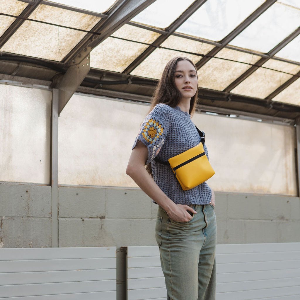 Navy Belt Bag Fanny Pack