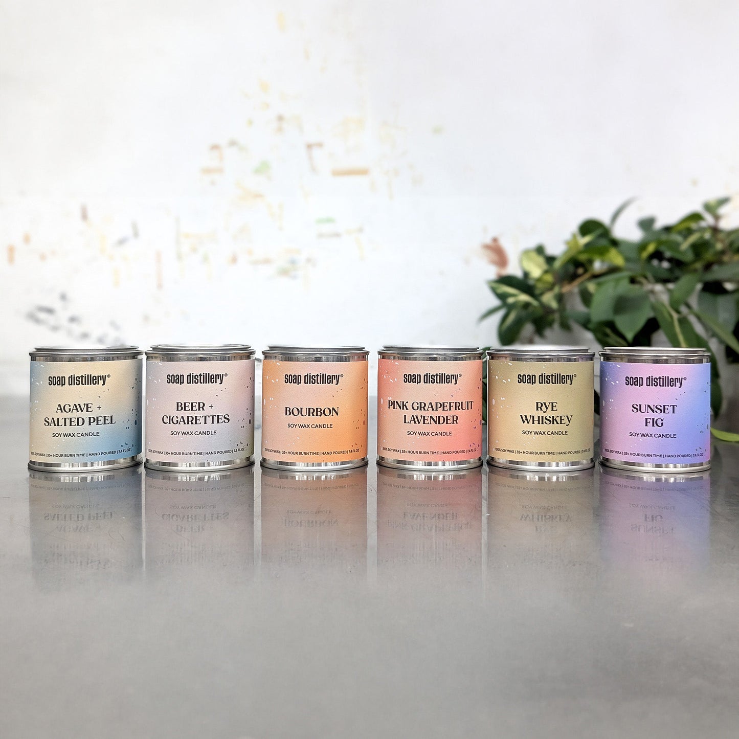Pink Grapefruit Lavender Soy Wax Candle