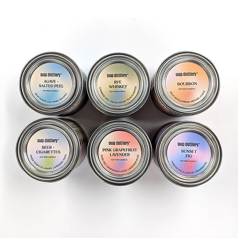 Pink Grapefruit Lavender Soy Wax Candle