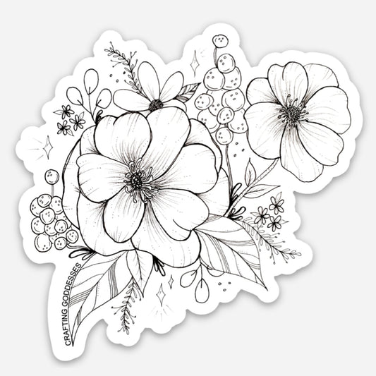 Sticker Exclusive - Botanical Original Art