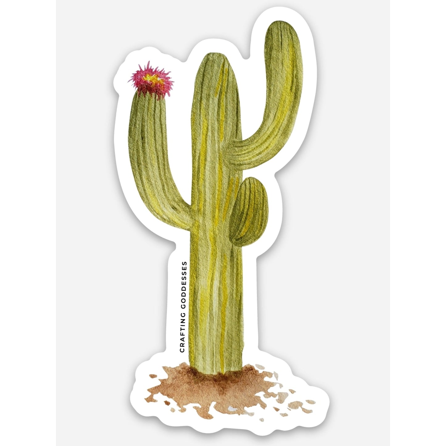 Sticker Exclusive - Saguaro Original Watercolor Art
