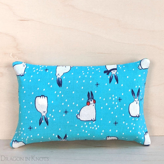 Snow Bunny Pocket Facial Tissue Holder