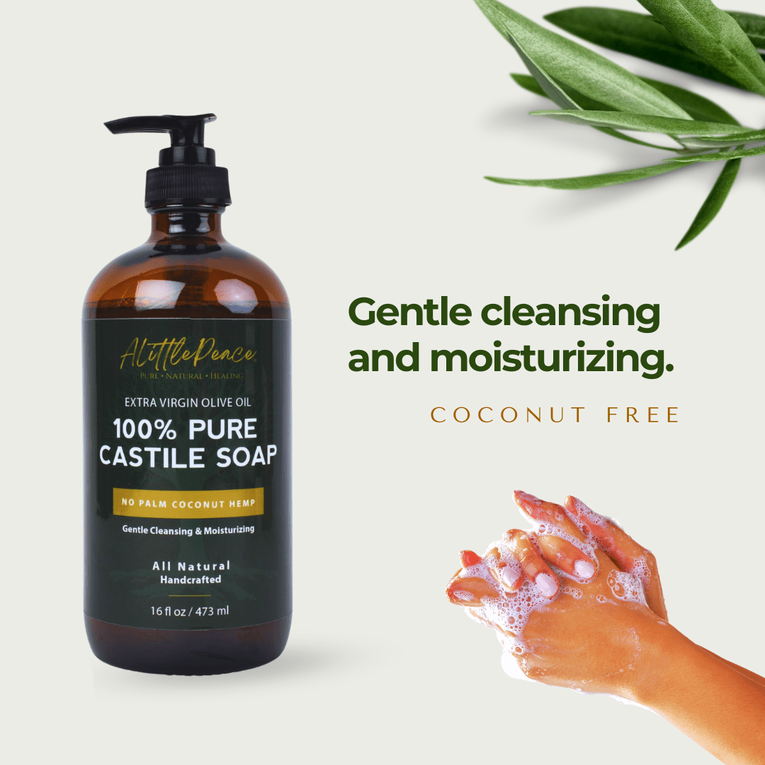 100% Pure Castile Soap | No Coconut-Palm-Hemp