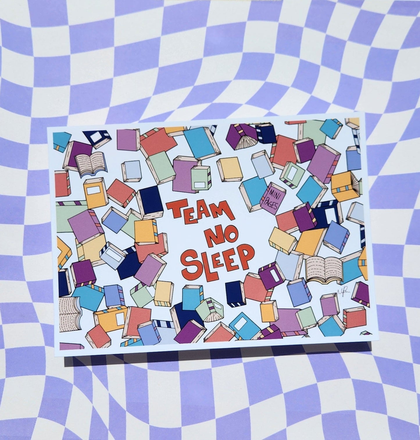Team No Sleep Print