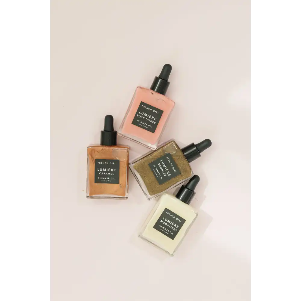 Rose Gold Shimmer Oil