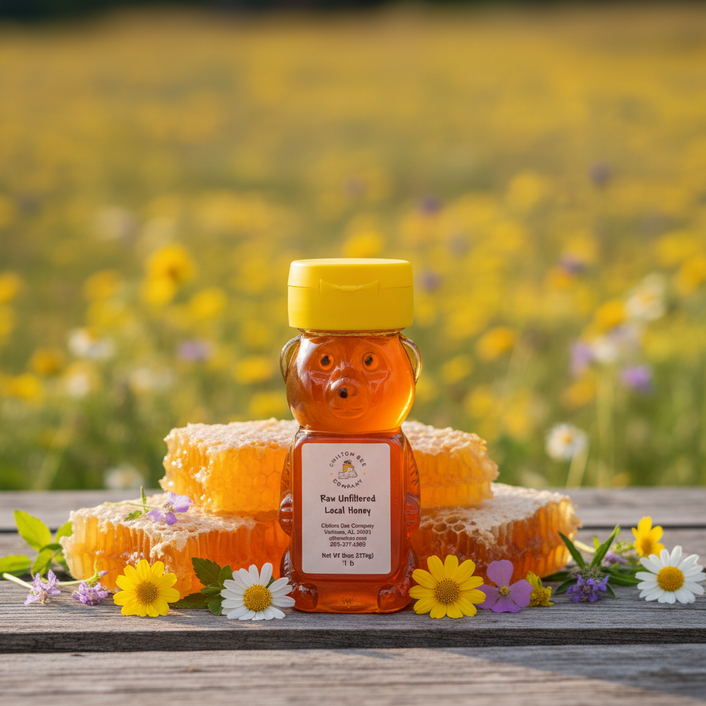 Raw Wildflower Honey - Pure Alabama Honey