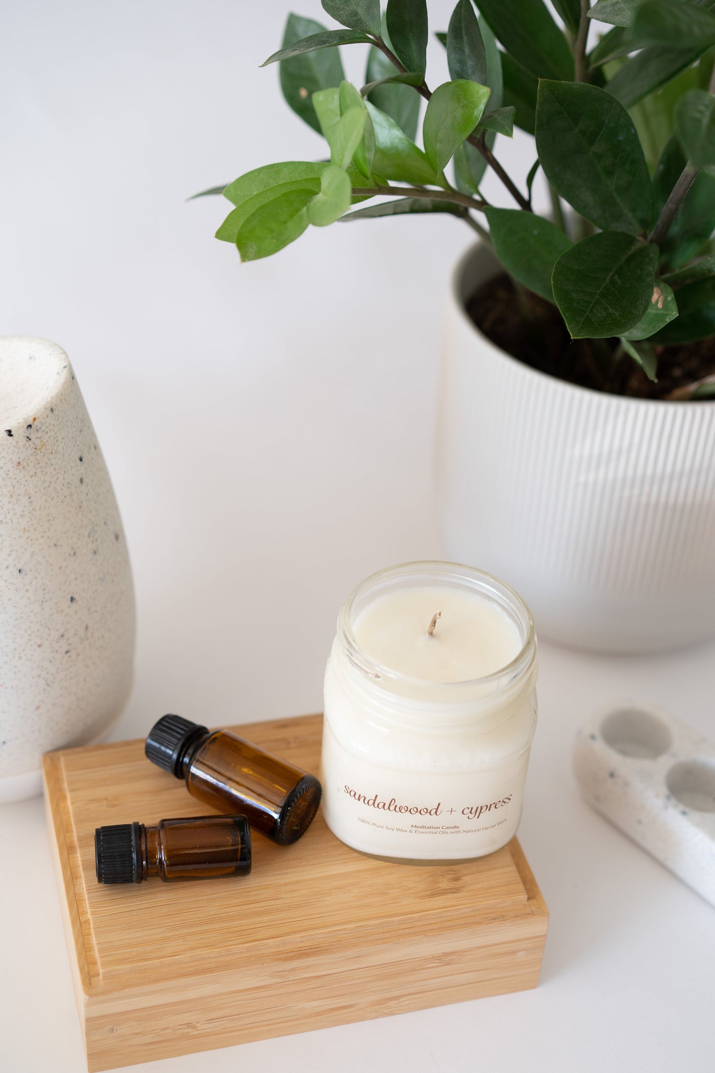 Meditation Candles | 100% Soy Wax Candles with Essential Oils