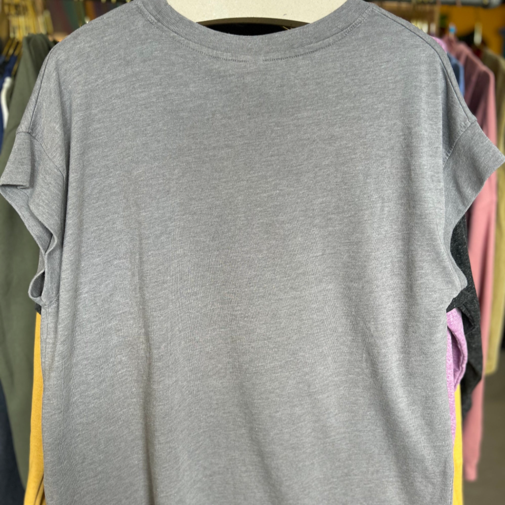 Shirt - Relaxed - I Will Rescue Myself, Thanks - Gray