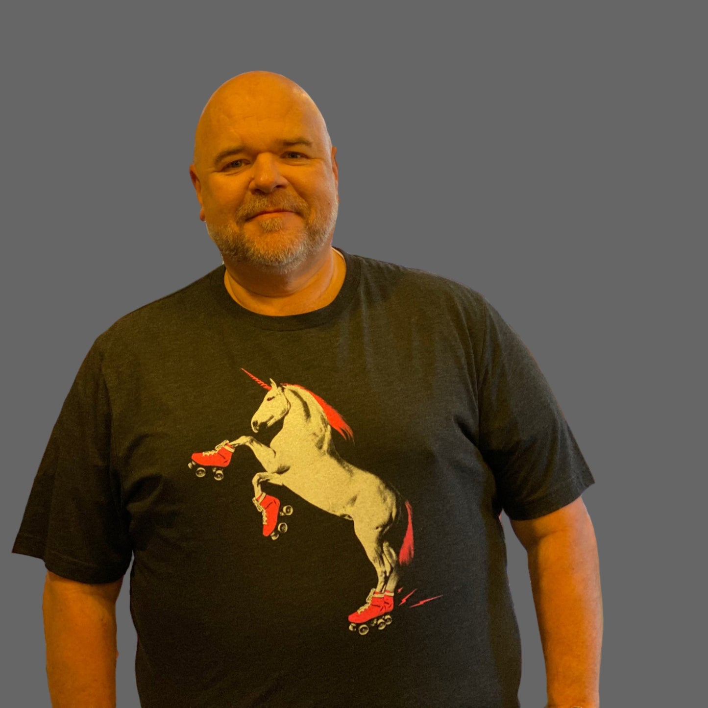 Shirt - Unisex Crew - Roller Skating Unicorn