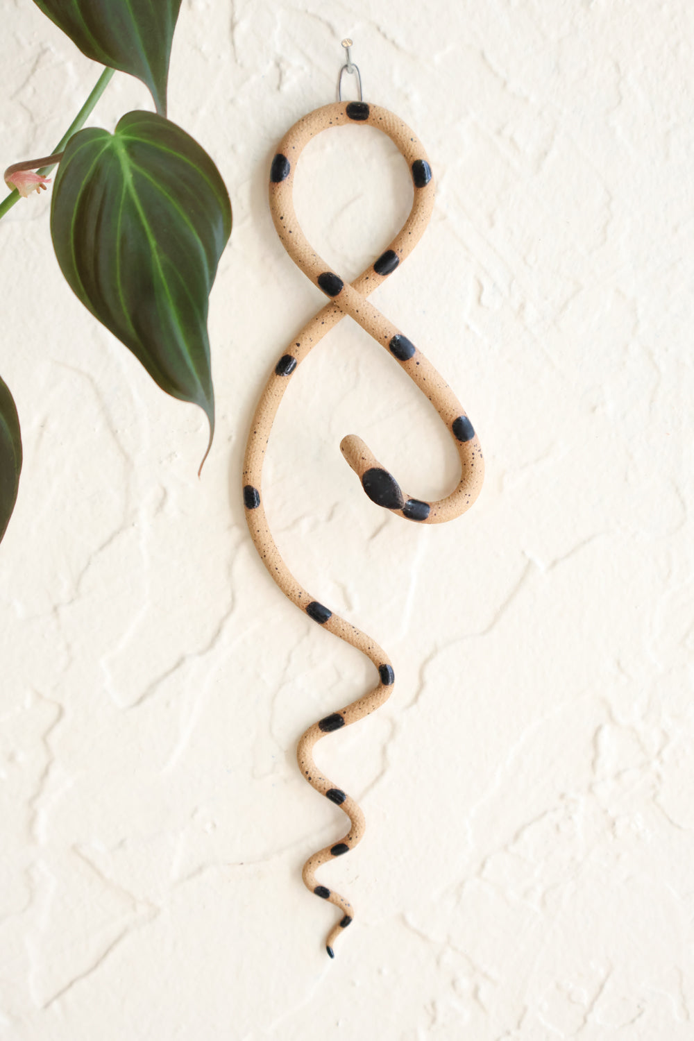 Mini Ceramic Wall Snake