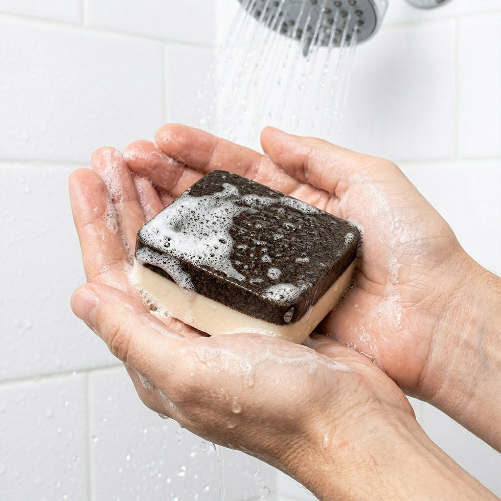 Citrus & Bubbles Coffee Soap — 2-in-1 Exfoliating Bar