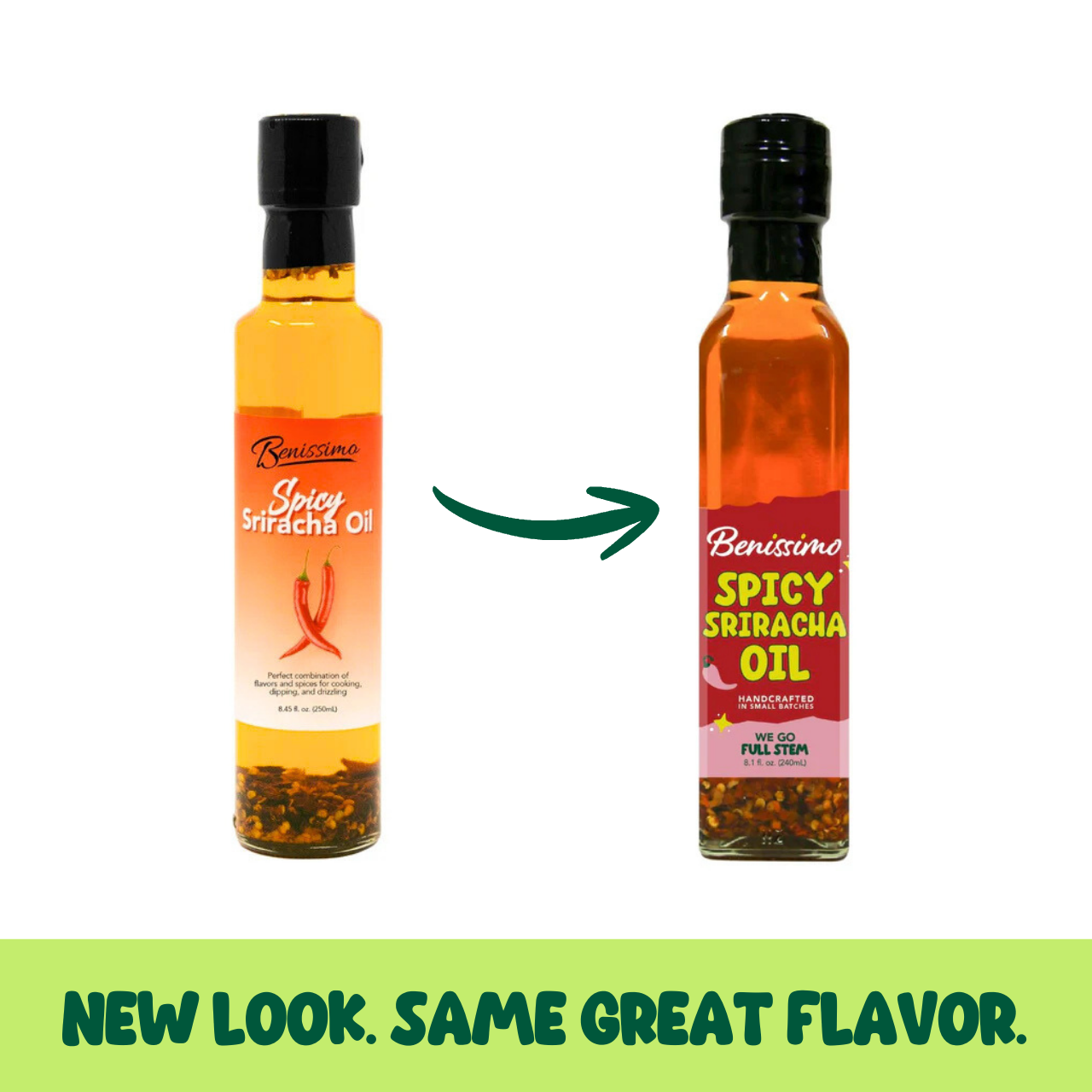 Benissimo Spicy Sriracha Oil, Dorica (250mL)