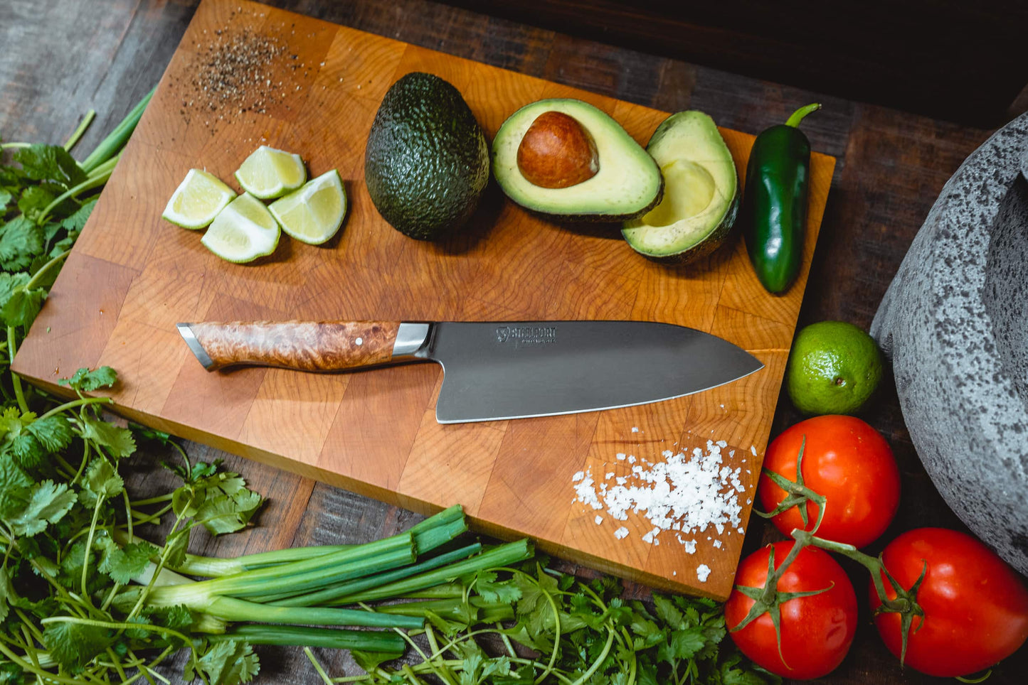 6 Inch Chef Knife – Precision Carbon Steel