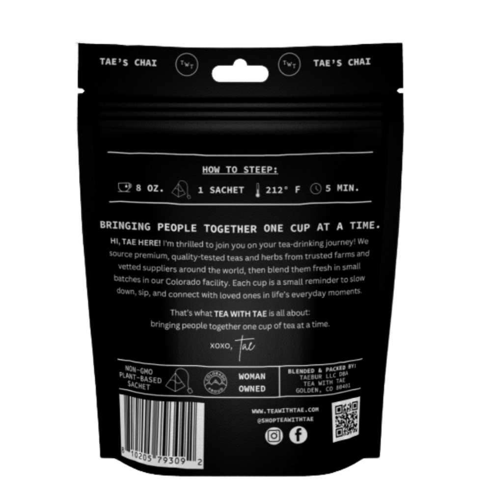 Tae's Chai Hot Tea Pouch