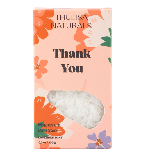 Thank You  Lavender Mint Magnesium Bath Soak