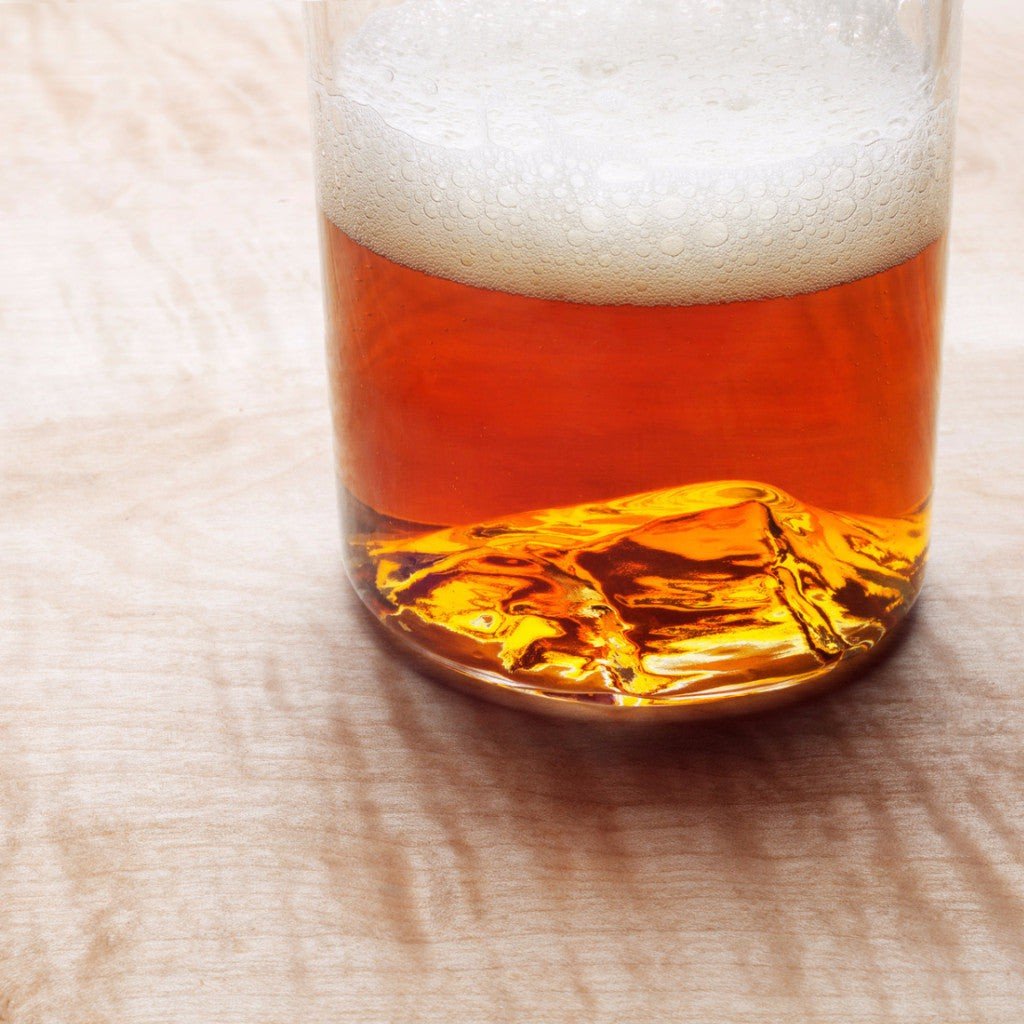 Camels Hump Handblown Pint