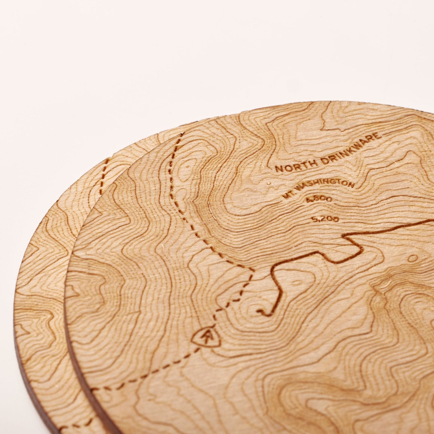Mt. Washington NH Coaster Set