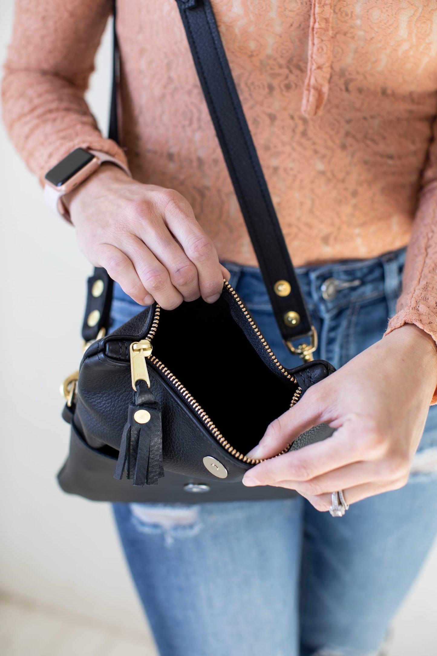 Foldover Crossbody Purse