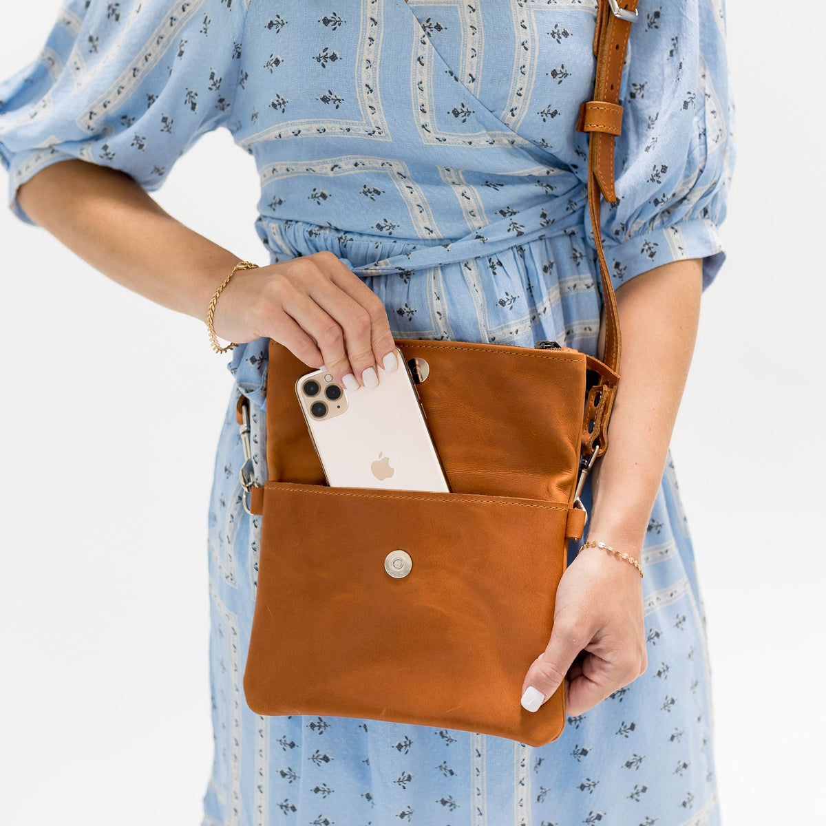 Foldover Crossbody Purse