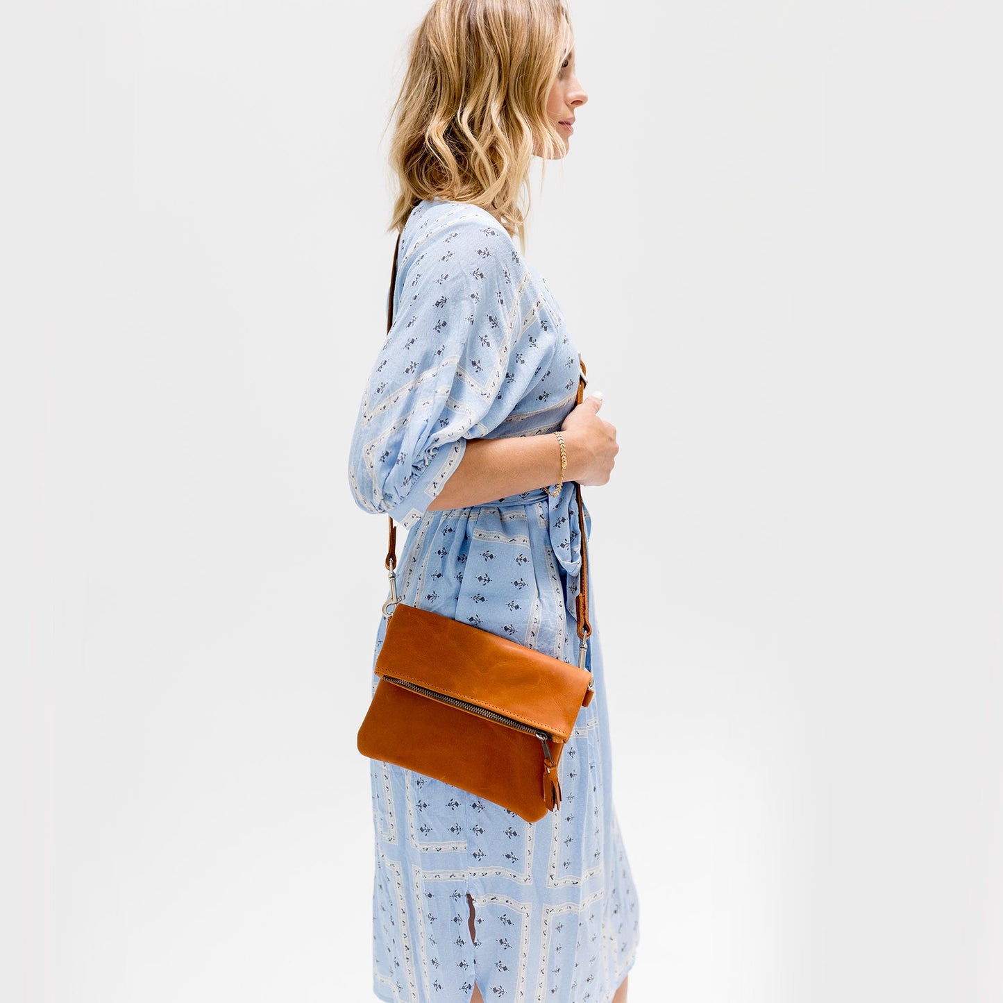 Foldover Crossbody Purse