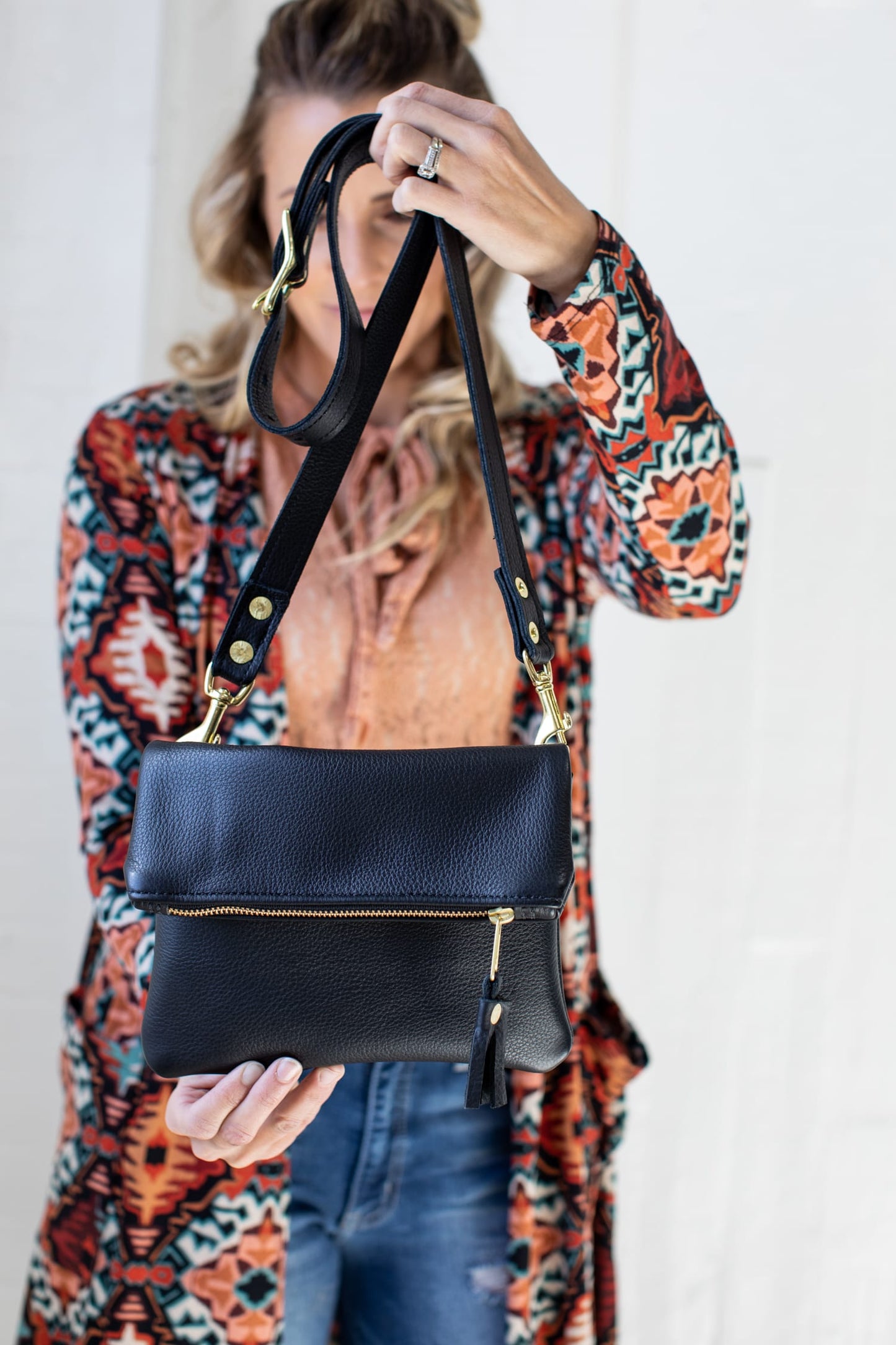 Foldover Crossbody Purse