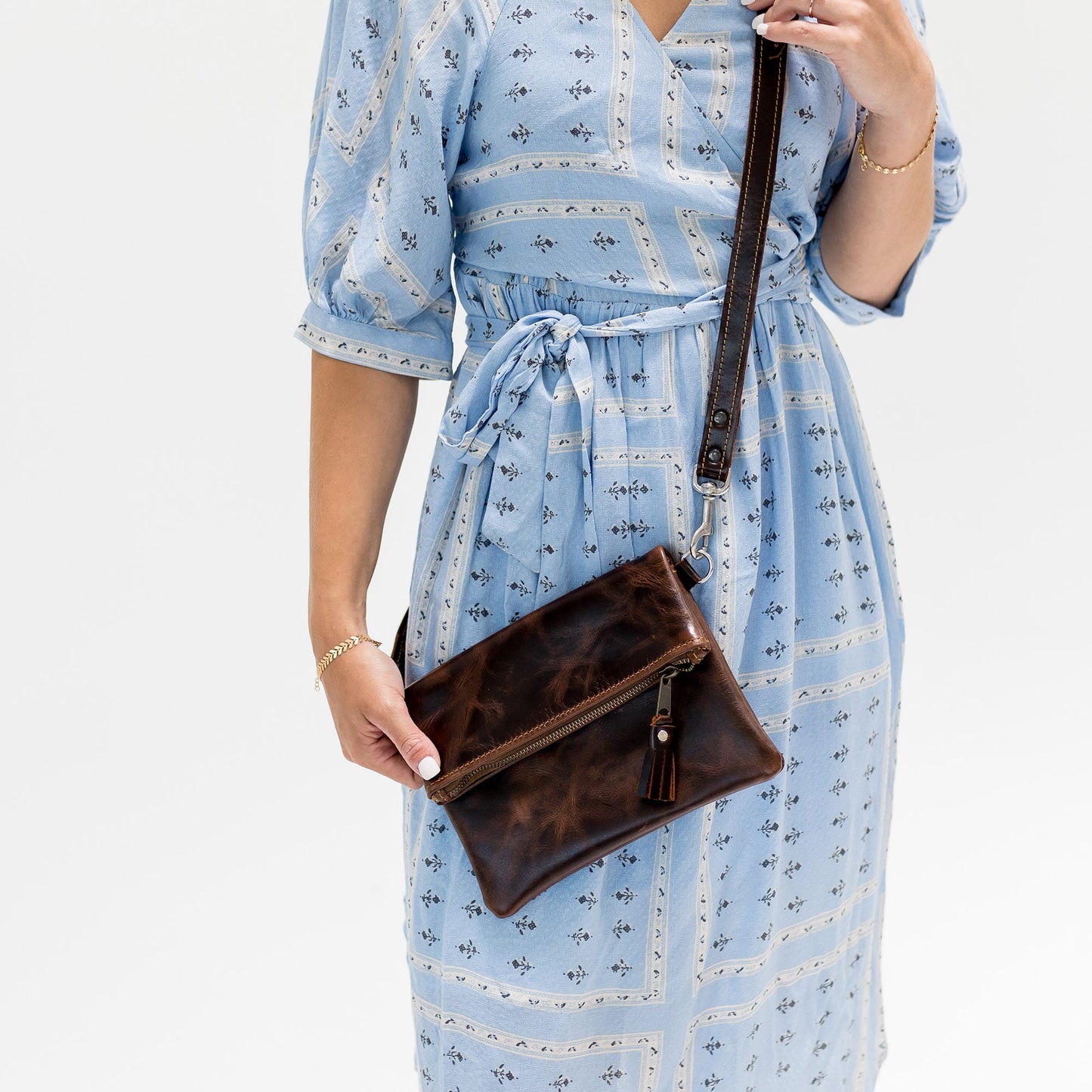 Foldover Crossbody Purse